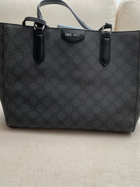 Nine West Handbags - Nine West Black Tote Bag - Everyday Structured Handbag